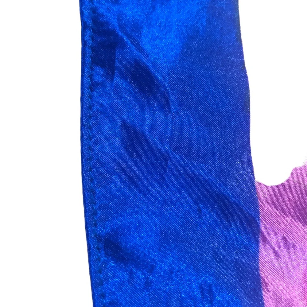Scarf based on Kadinsky Munich painting- Silk, Or Silk-like (no Tags) Colorful!